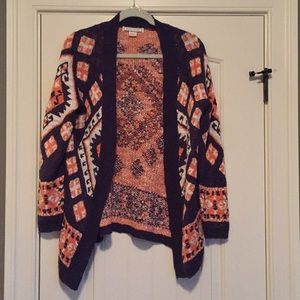 Native-Inspired Cardigan